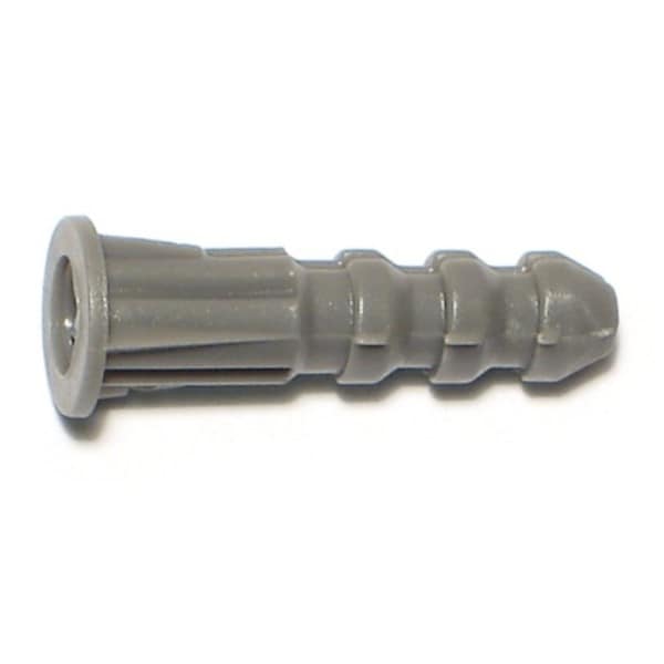 Midwest Fastener Screw Anchor, 1" L, Plastic, 100 PK 04296 - main